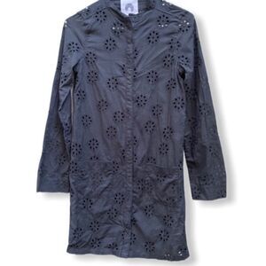 Patrick Robinson‎ Eyelet Tunic Dress Coverup